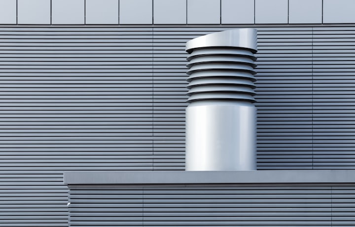 Metal building ventilation vent