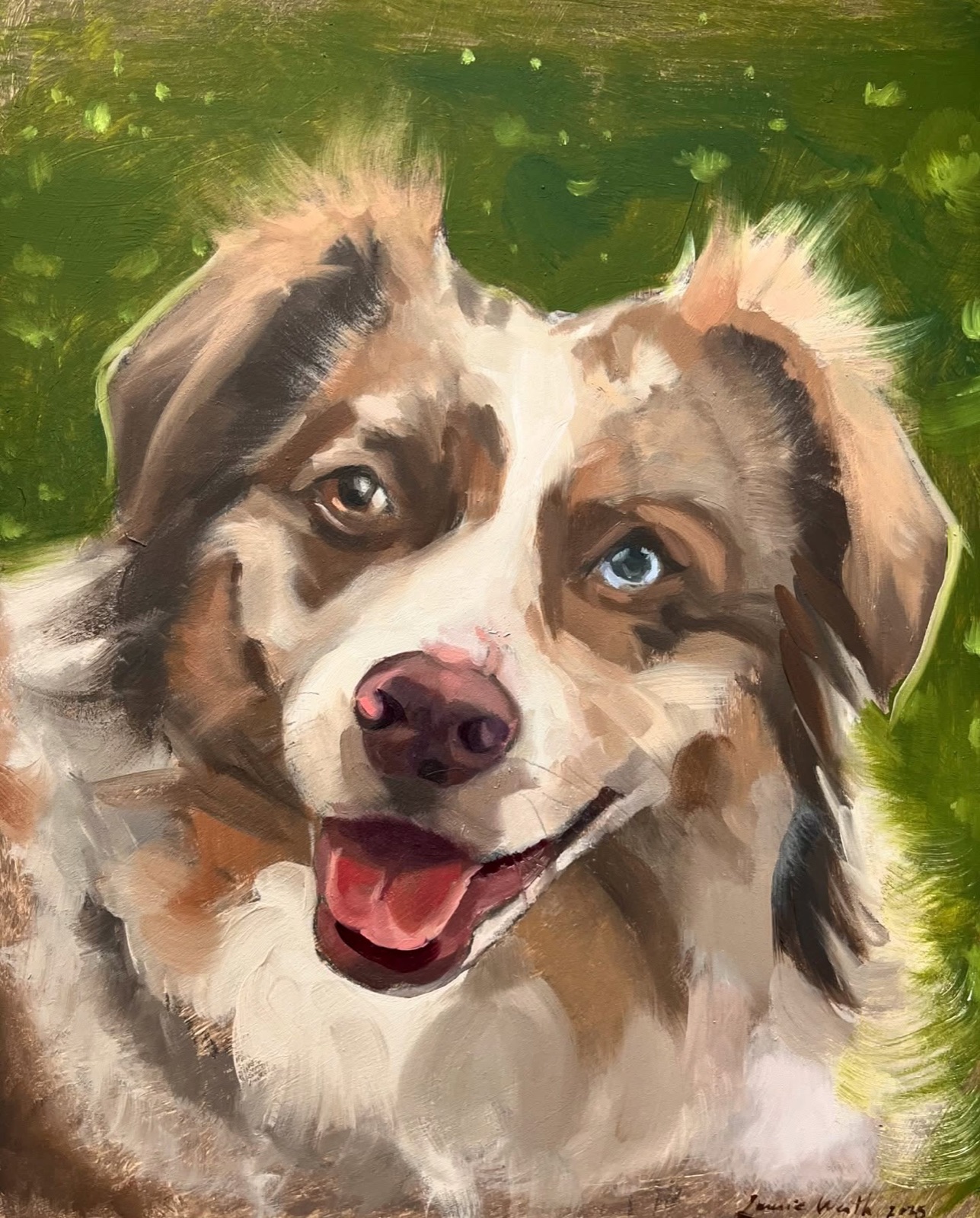 Animal Portraits collection — oil and watercolor pet portraits by Laurie Werth