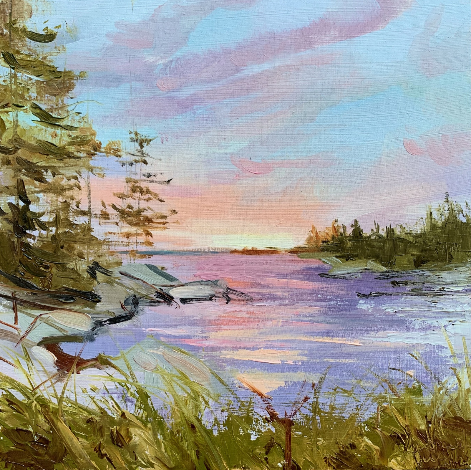 Landscapes collection — oil and ink landscapes by Laurie Werth